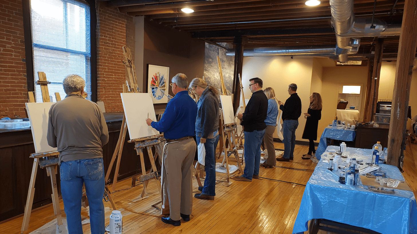 Atelier peinture, matériel et mise en place dans vos locaux