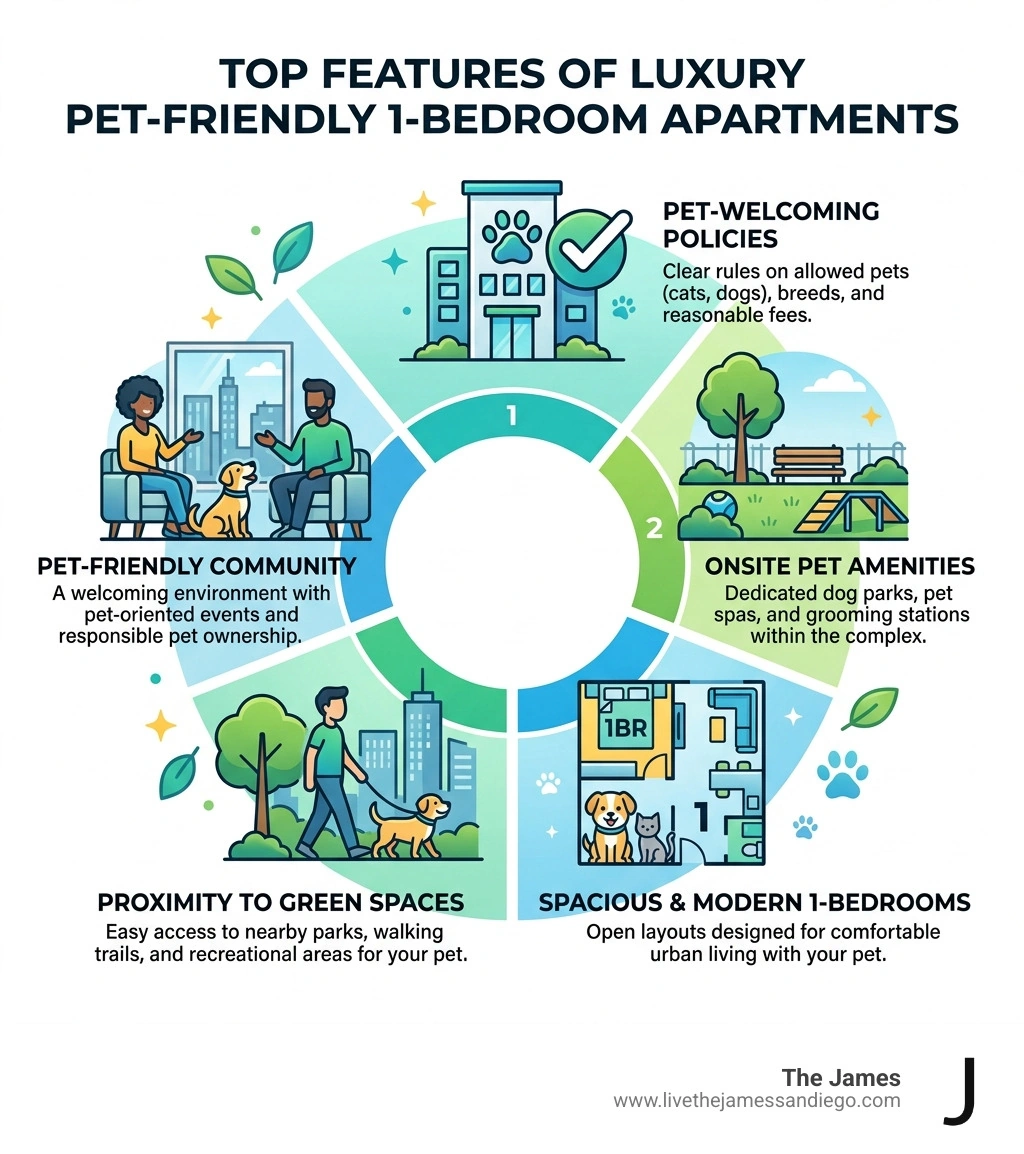 Infographic: top features of luxury pet-friendly 1-bedroom apartments for urban renters - 1 bedroom pet friendly apartments Infographic: top features of luxury pet-friendly 1-bedroom apartments for urban renters - 1 bedroom pet friendly apartments