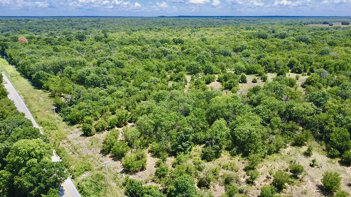 An overhead photo of the Fair Oaks Innovation Park site