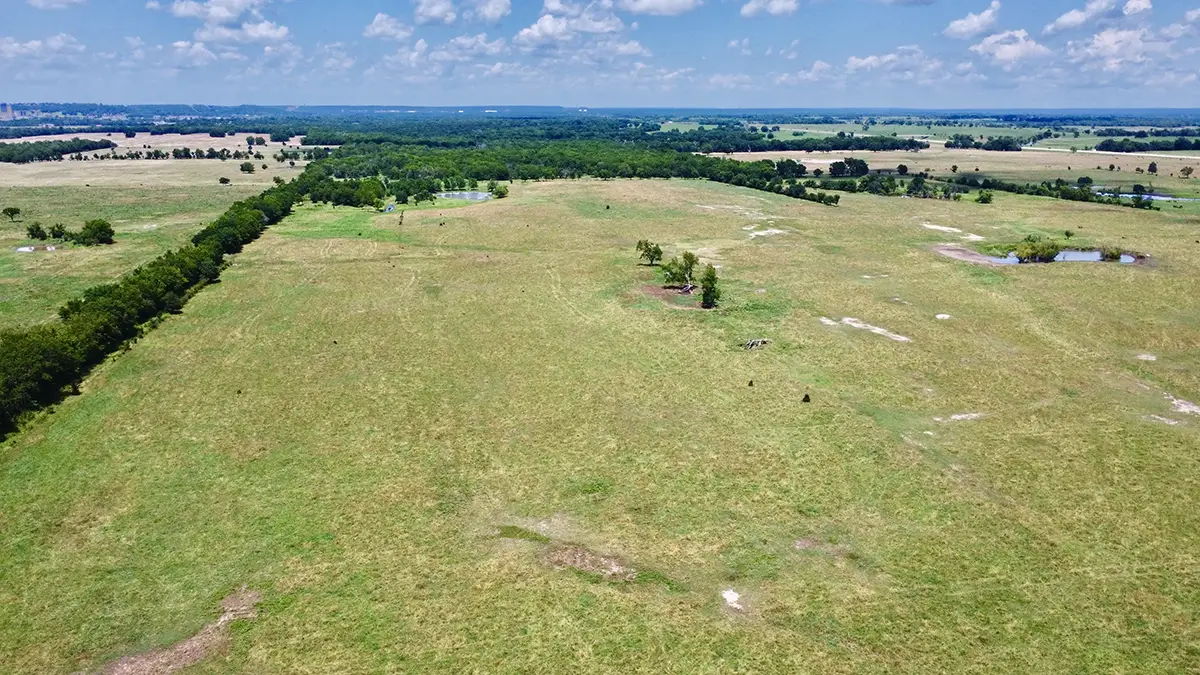An overhead photo of the Fair Oaks Innovation Park site