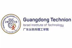 Logo of Guangdong Technion Israel Institute of Technology with emblem and text in English and Chinese.