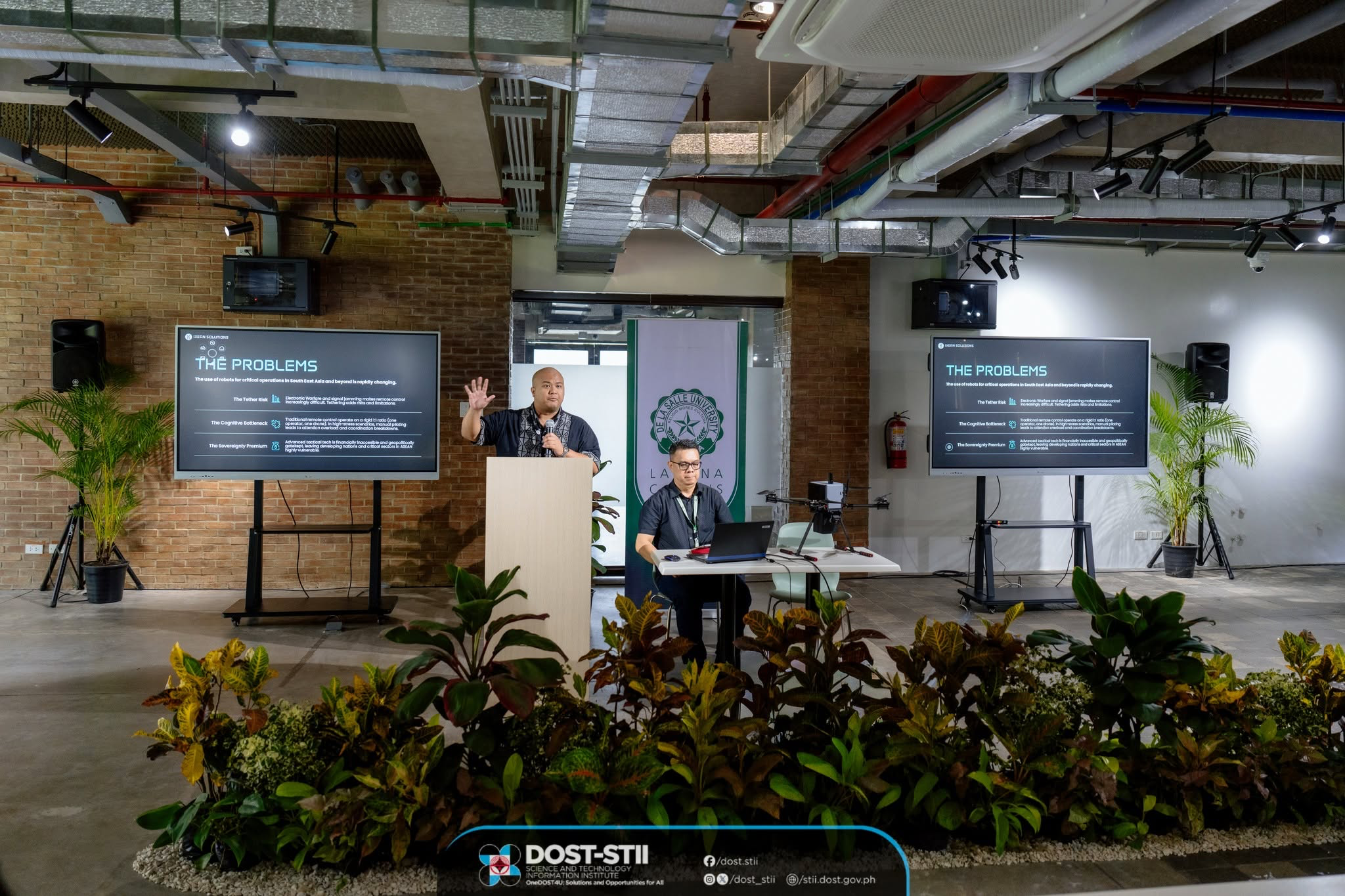 CEO Edgardo Jopson discusses IXEAN flagship products and other company milestones to the EU and DOST-STII delegation. From [DOST-STII], [2026]