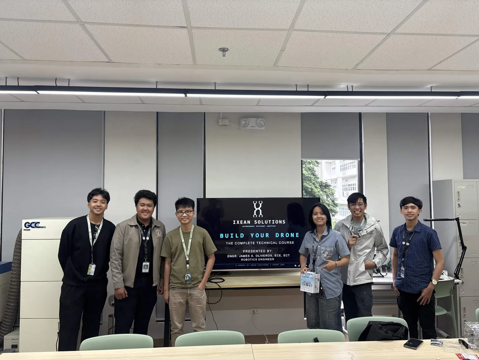IXEAN Leads Drone-Making Workshop in Partnership with Animo Labs