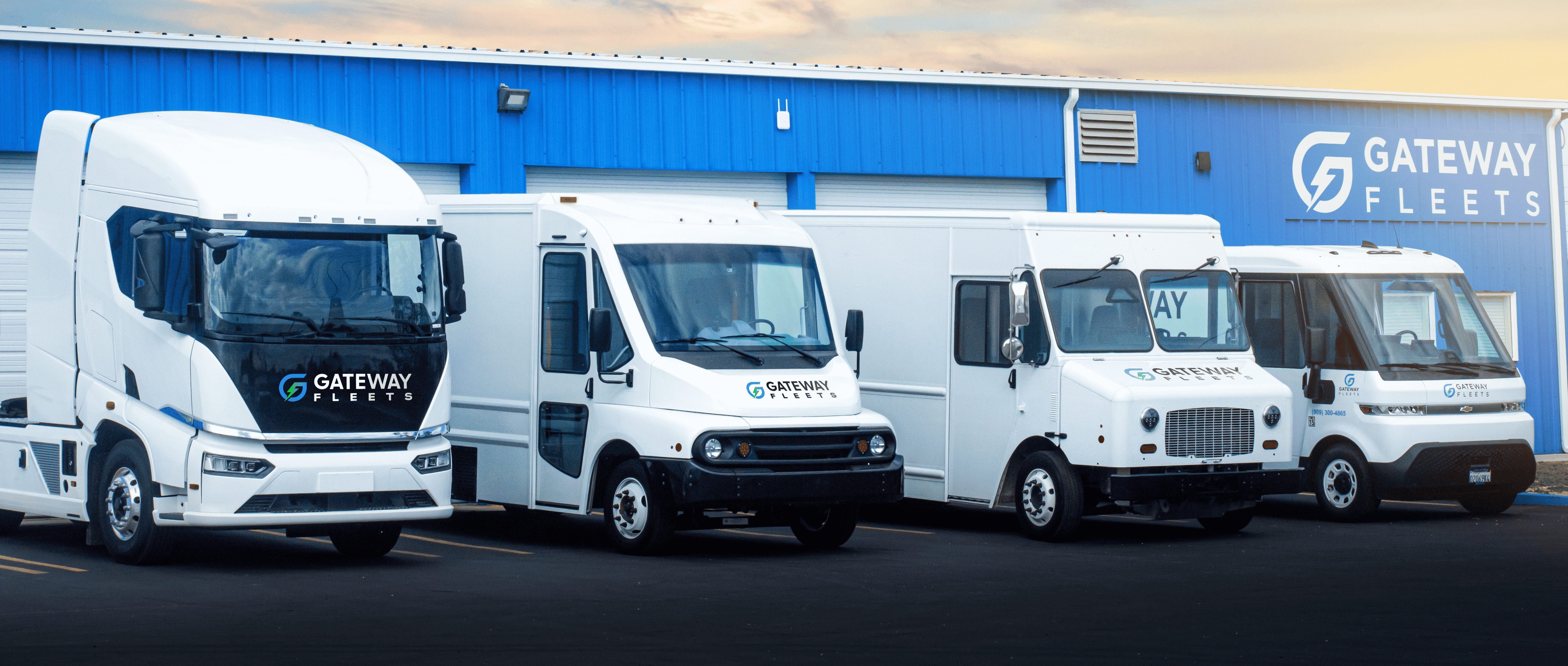 Last mile electric delivery fleet