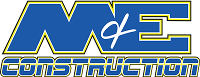 M&E Construction Company logo