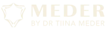 Logo Meder by Dr. Tiina Meder — cosmetici professionali per la cura della pelle utilizzati nello studio ARCHIVIA
