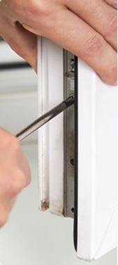 Window lock repair service being carried out in Leicester