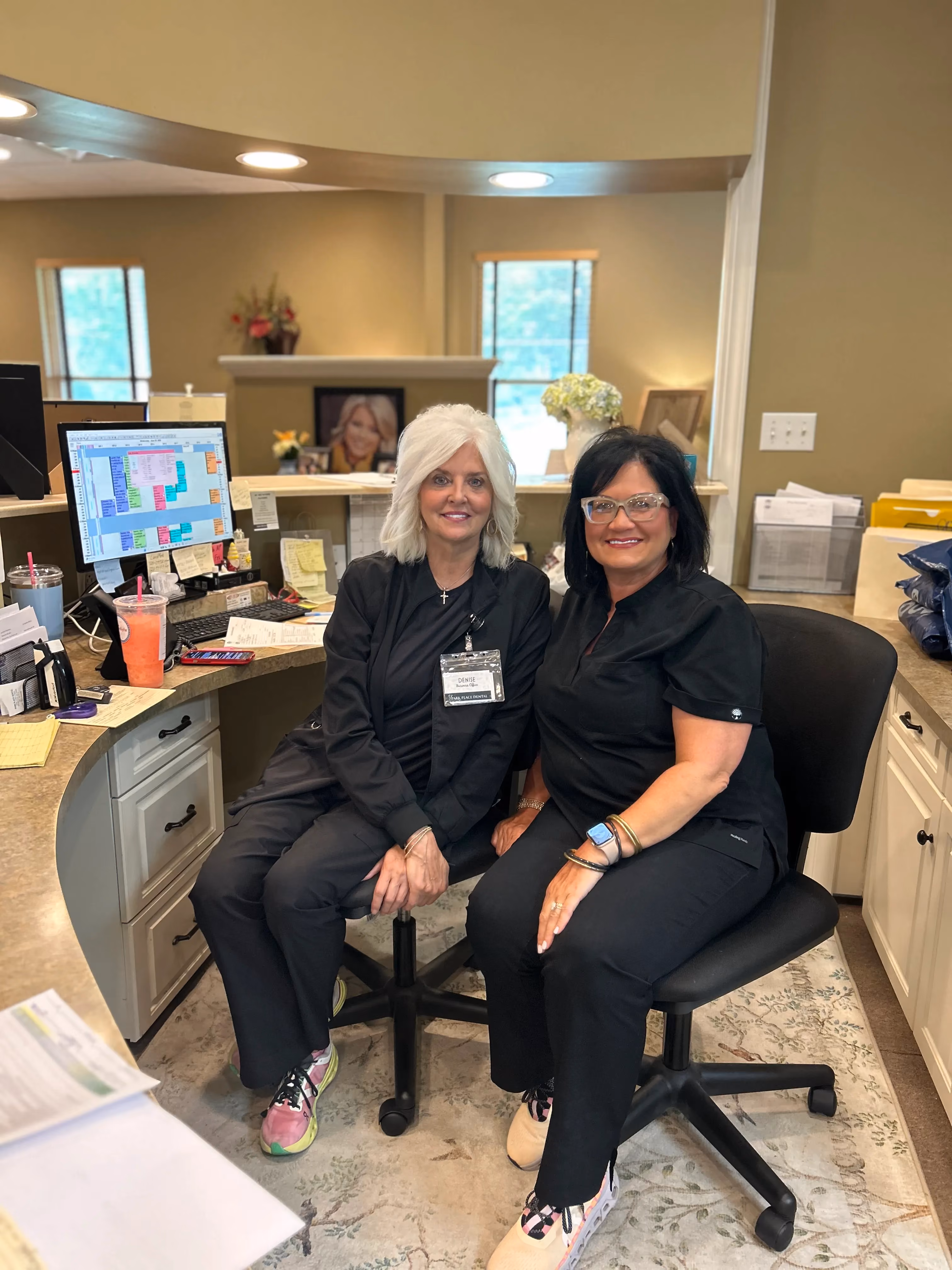 Park Place Dental front office workers