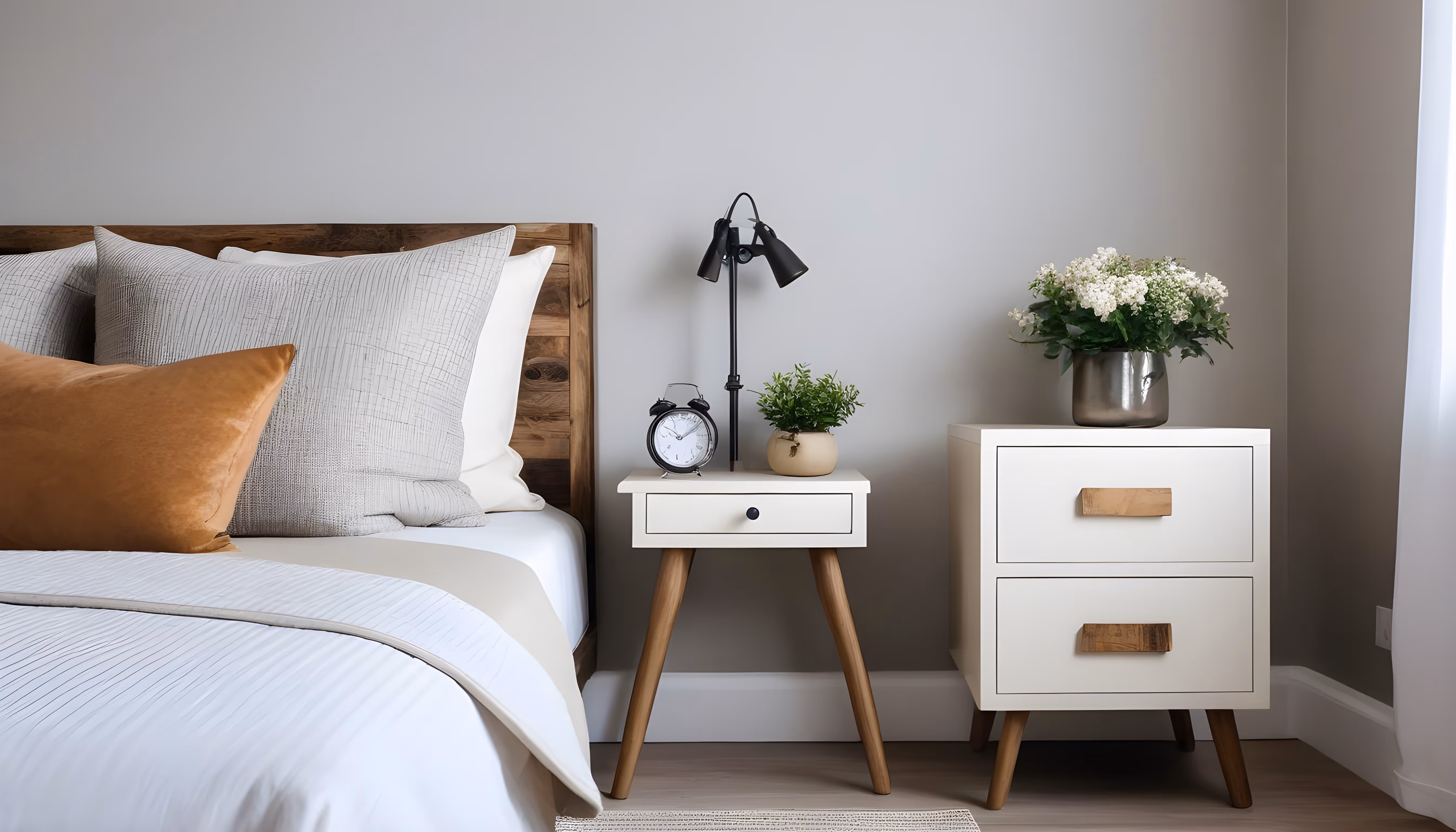 Bedroom stock image