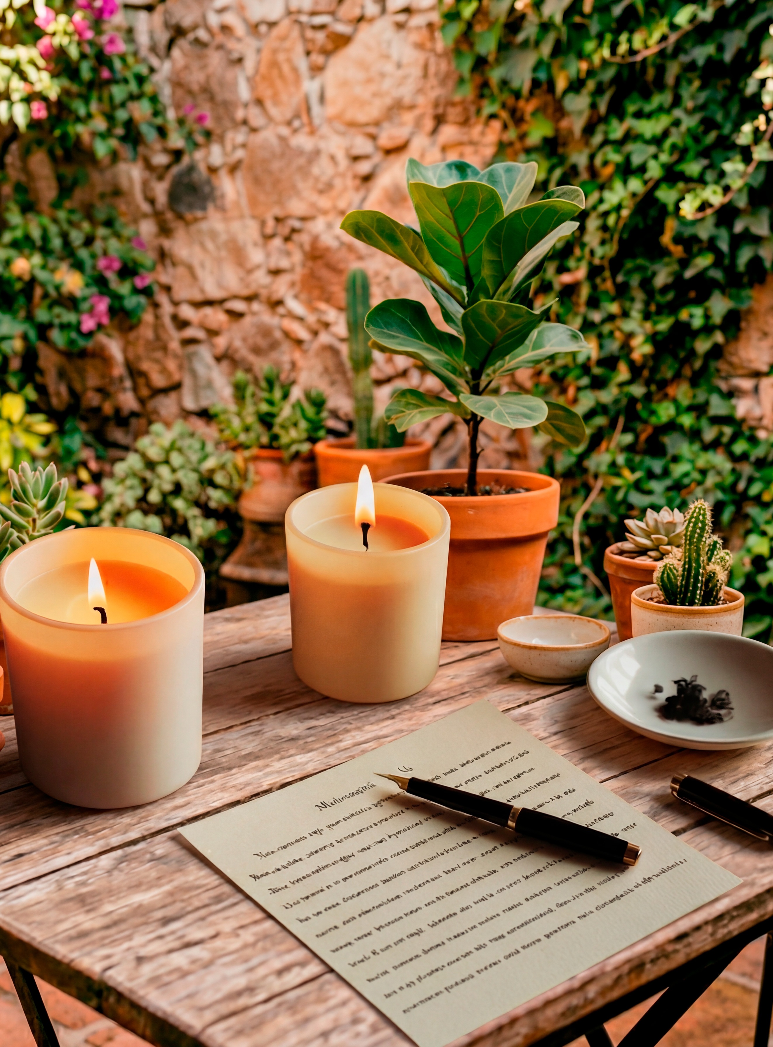 Woman wearing glasses and a pink and purple striped shirt smiling indoors.