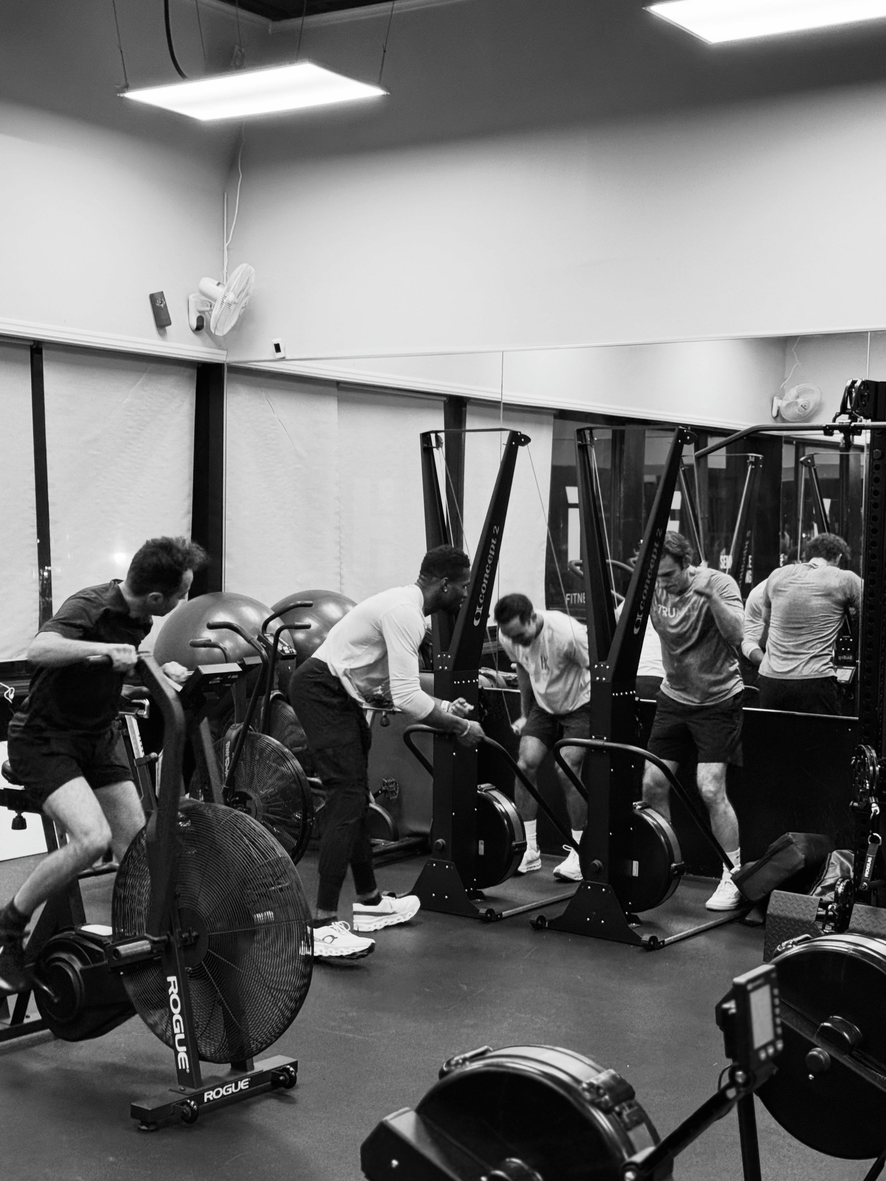 AREN Athletic training infrastructure — equipment, space, structure ready for team performance work.
