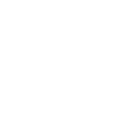 White five-pointed star on a transparent background.
