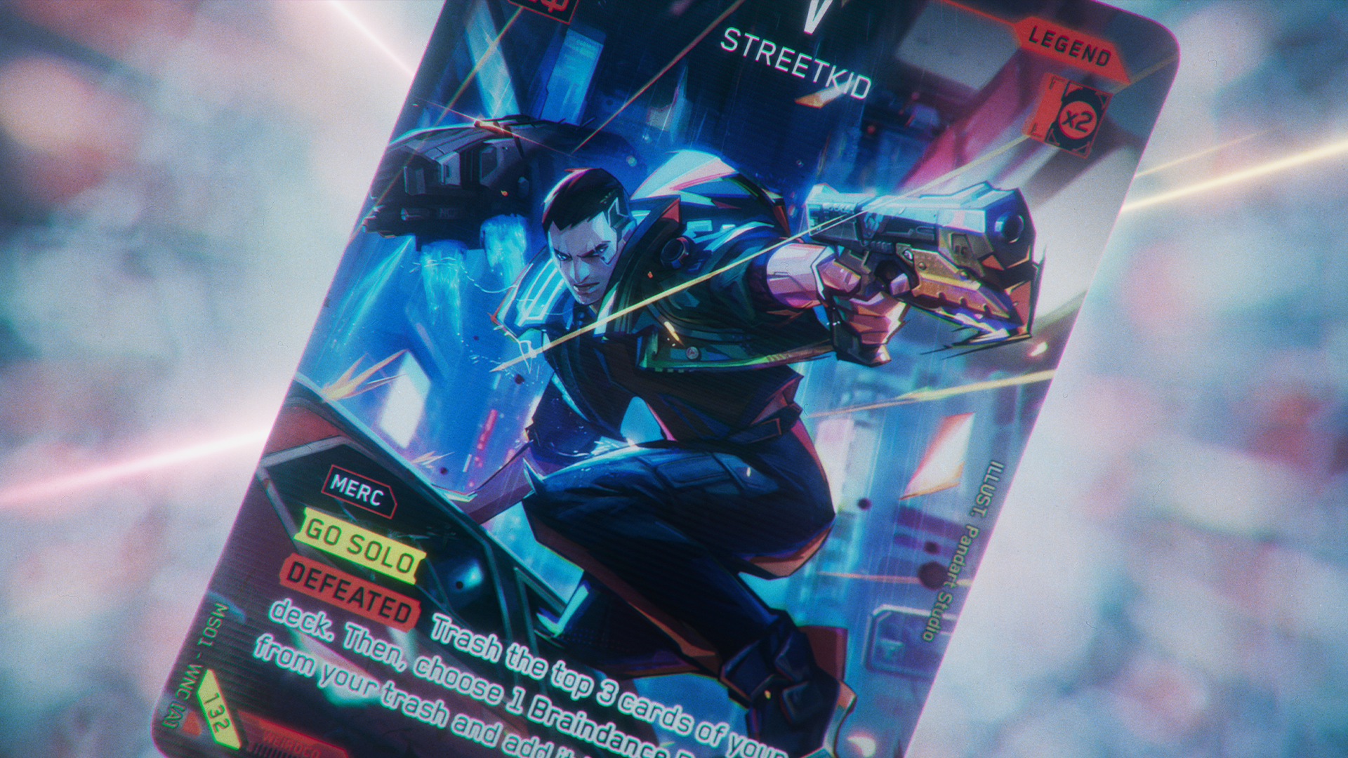 Cyberpunk TCG — card detail alternate