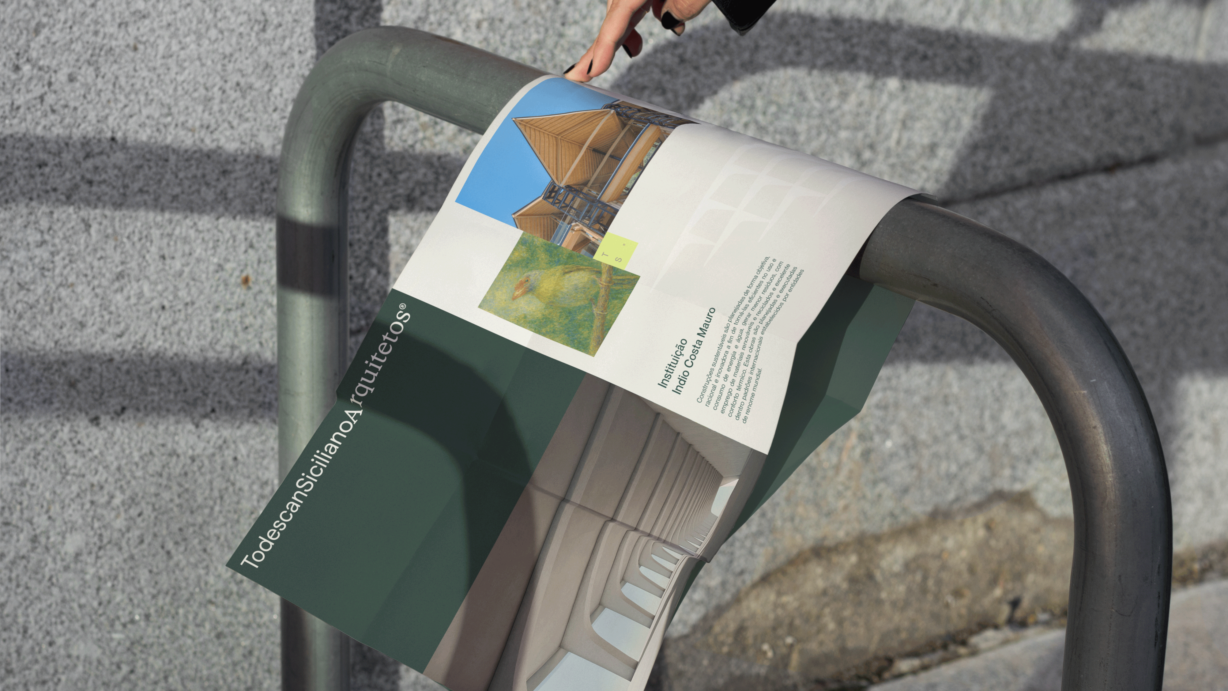 TodescanSiciliano — folding poster print material
