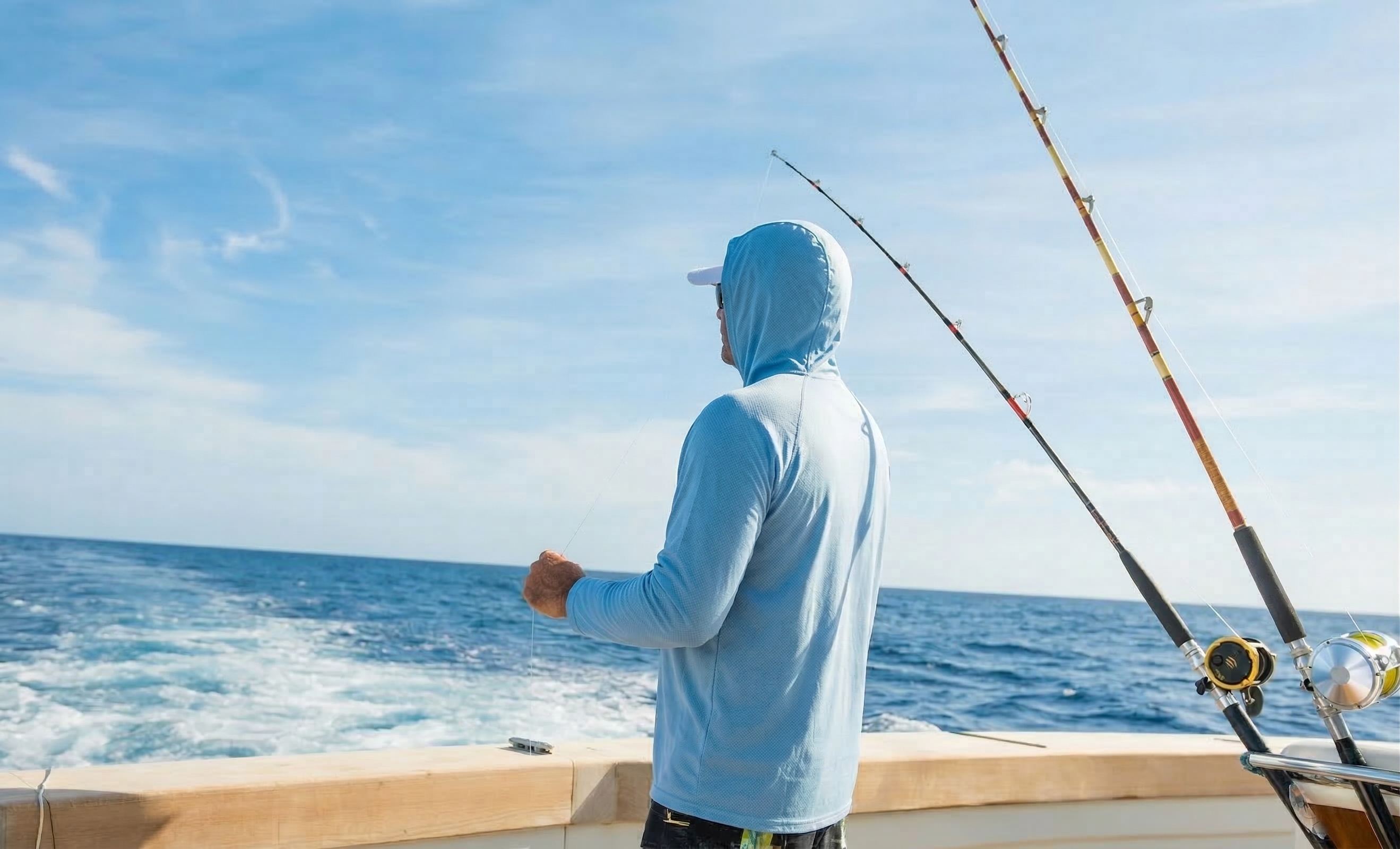 Bay fishing on the Texas coast