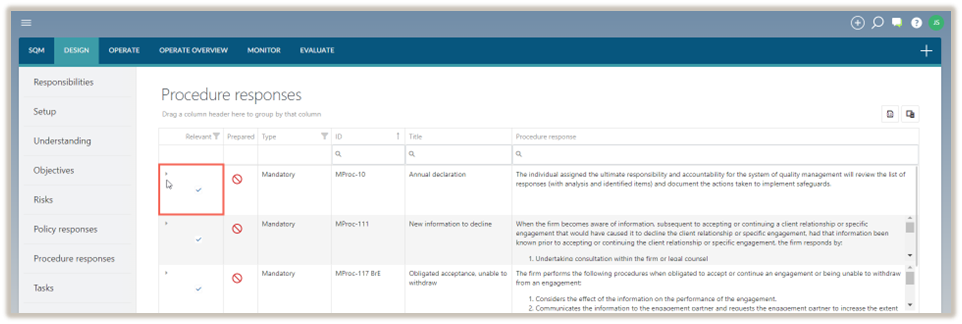  Modify a procedure response.
