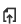 an icon for exporting. It is an image of a document with an up arrow in it.