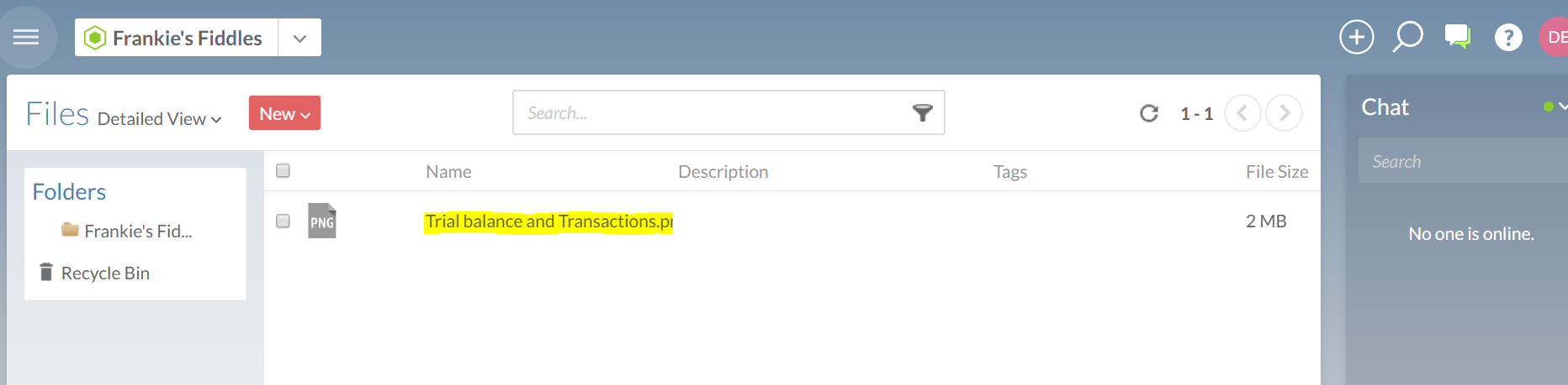 Upload the documents to the Files section so they're available to all staff using the OnPoint Suite.