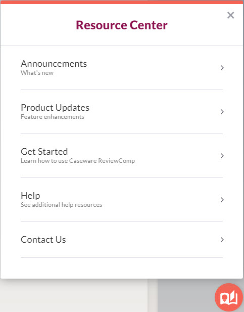 New Help and Contact Us sections.