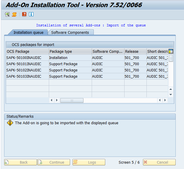 Installing the Add-On