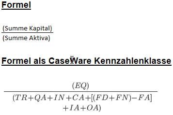 The formula for coverage ratio C2