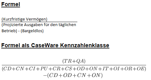 The formula for liquidity ratio L4