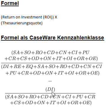 The formula for profitability ratio P6