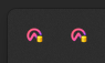 PDF icon appears in the tray when you locally edit a PDF