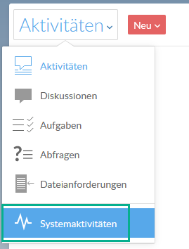 System Activities