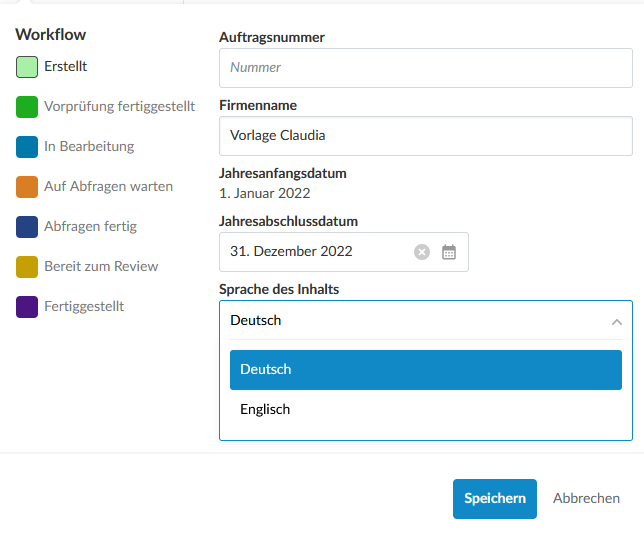 How to switch content language in your template.