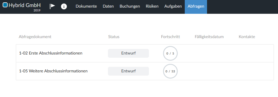 Query Dashboard