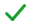 Button showing green checkmark
