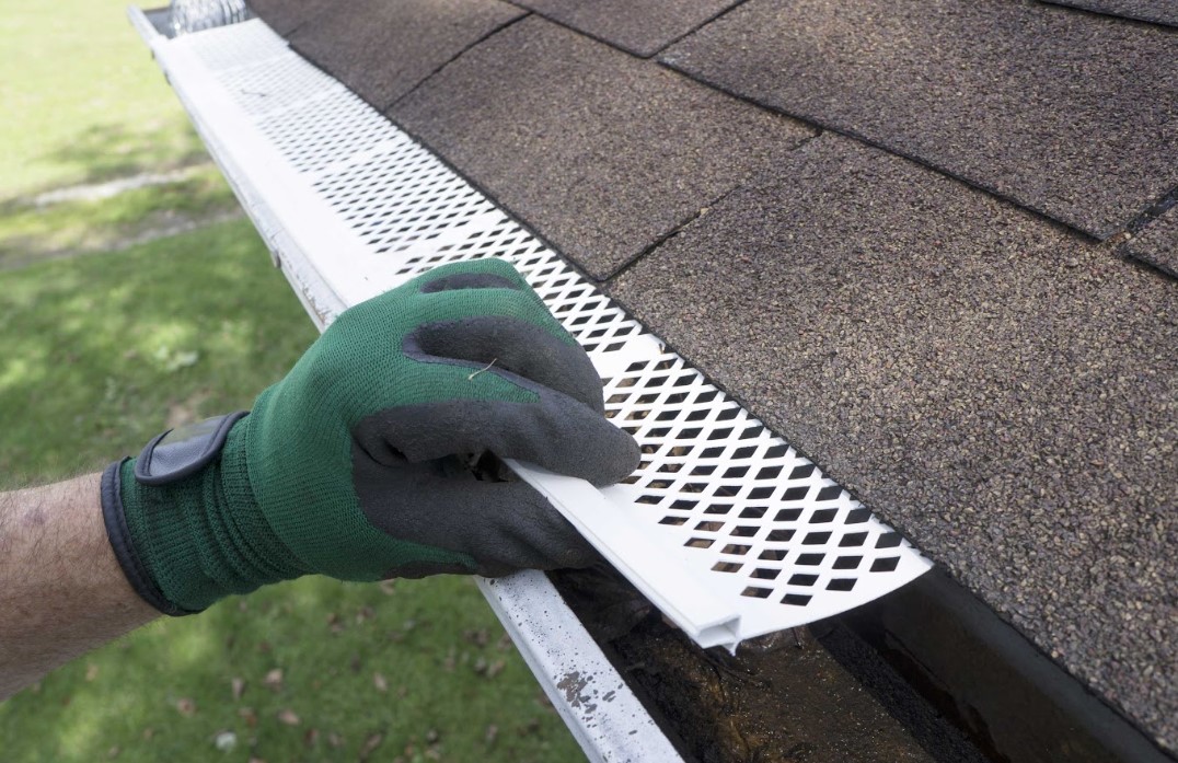 gutter and roof preparation in Southern California