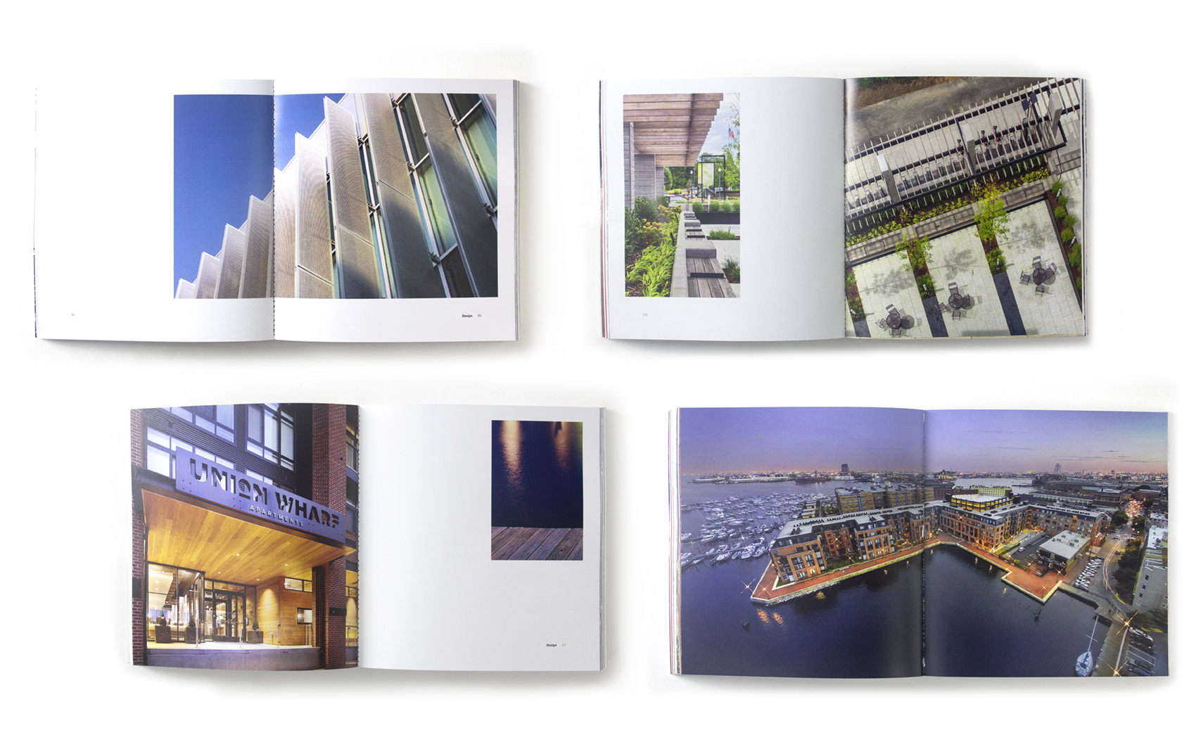 spreads from book