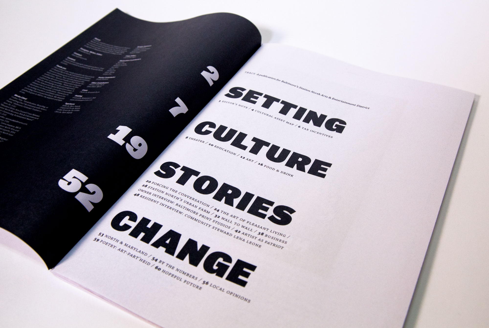 publication table of contents