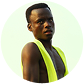 Community member in Dimarjan's land restoration program in Angola