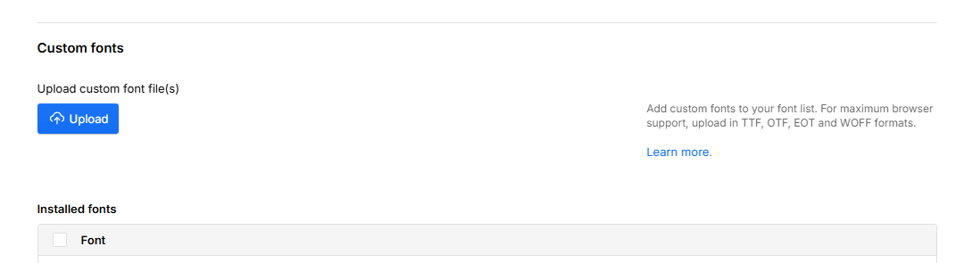 Custom Fonts - DatacenterAI - Webflow Template | BRIX Templates