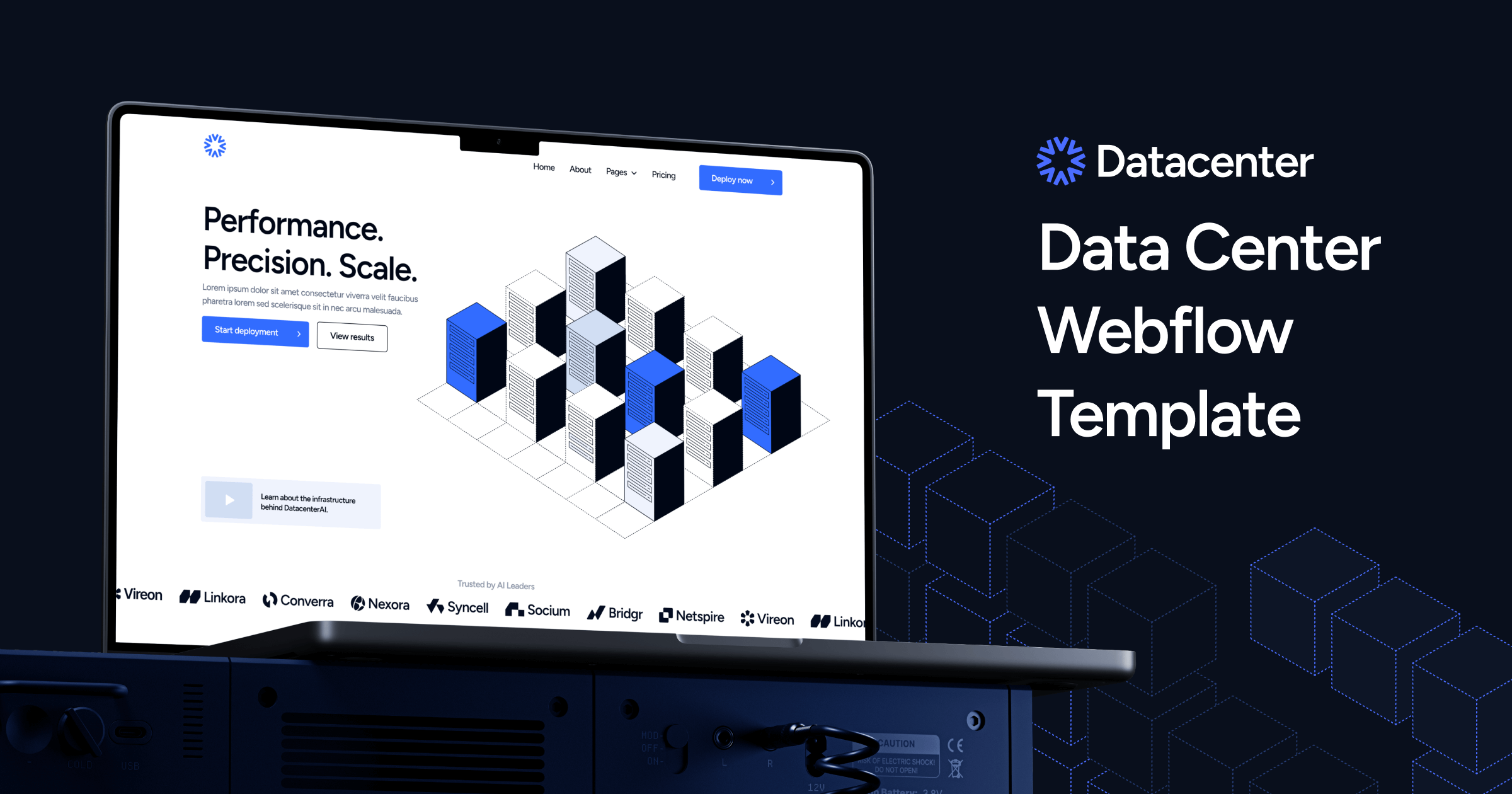 Style Guide - Datacenter - Webflow HTML website template