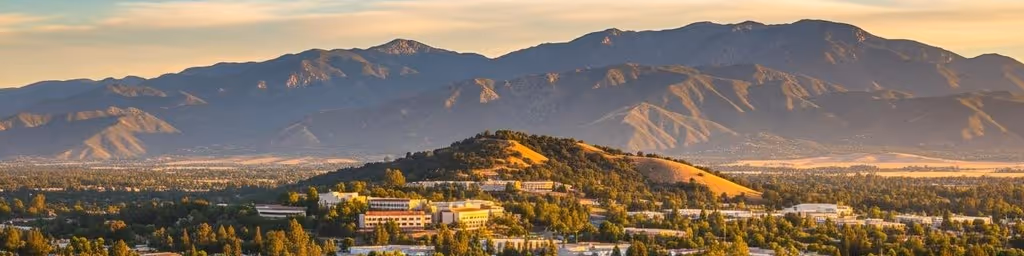 Panoramic landscape view of Moorpark, CA and the surrounding hills - Reliable handyman services and home repairs for Moorpark homeowners and local residents.