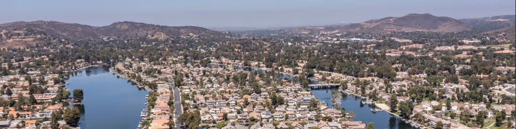 Panoramic landscape view of Westlake Village and the surrounding areas - Providing professional handyman services and home repairs for Westlake Village and North Ranch residents.