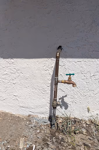 Stucco wall repair - providing professional handyman services in Simi Valley.