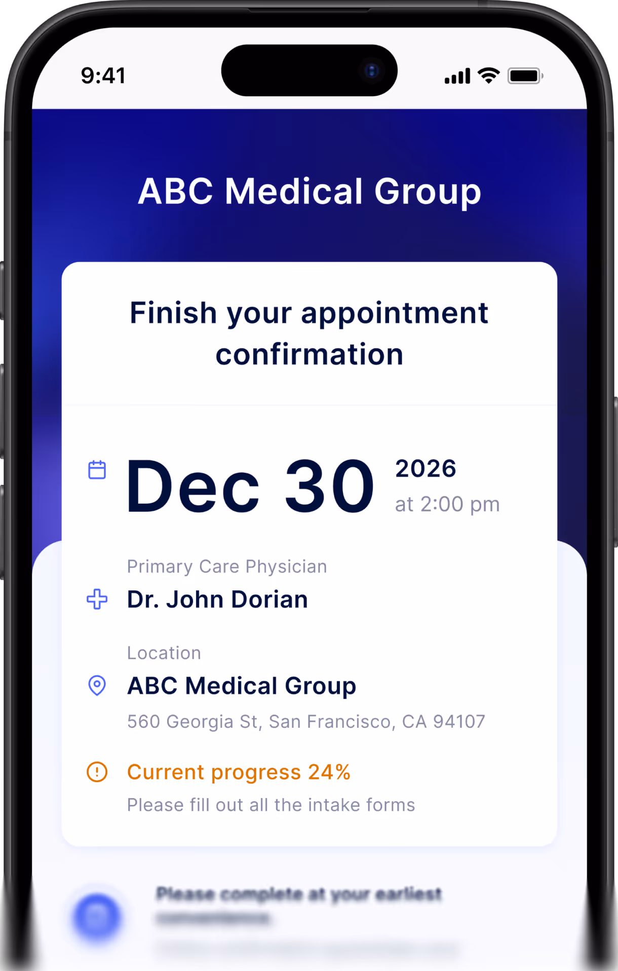 Pre-Visit Intake Automation