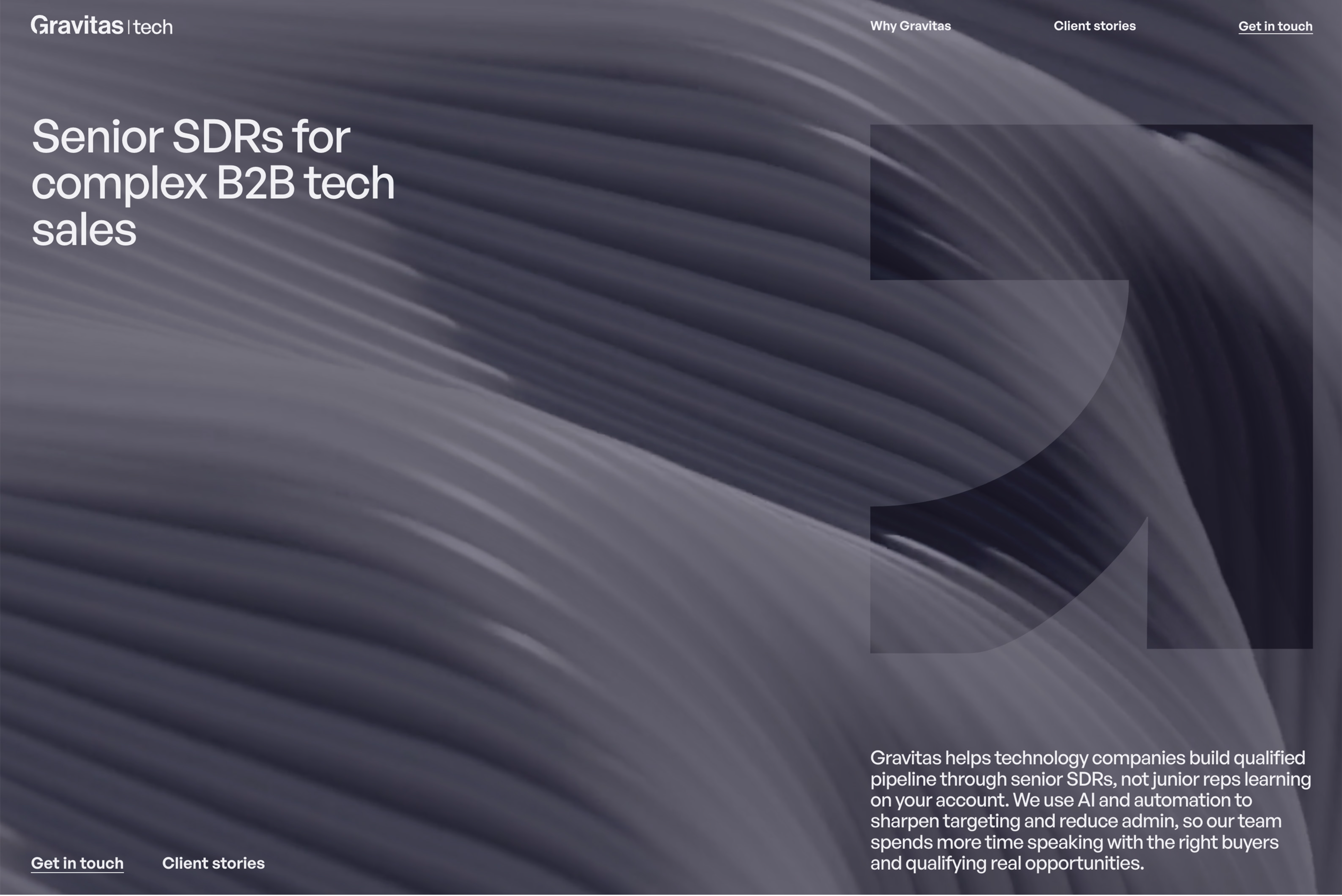 Gravitas | Tech Sales Partner thumbnail