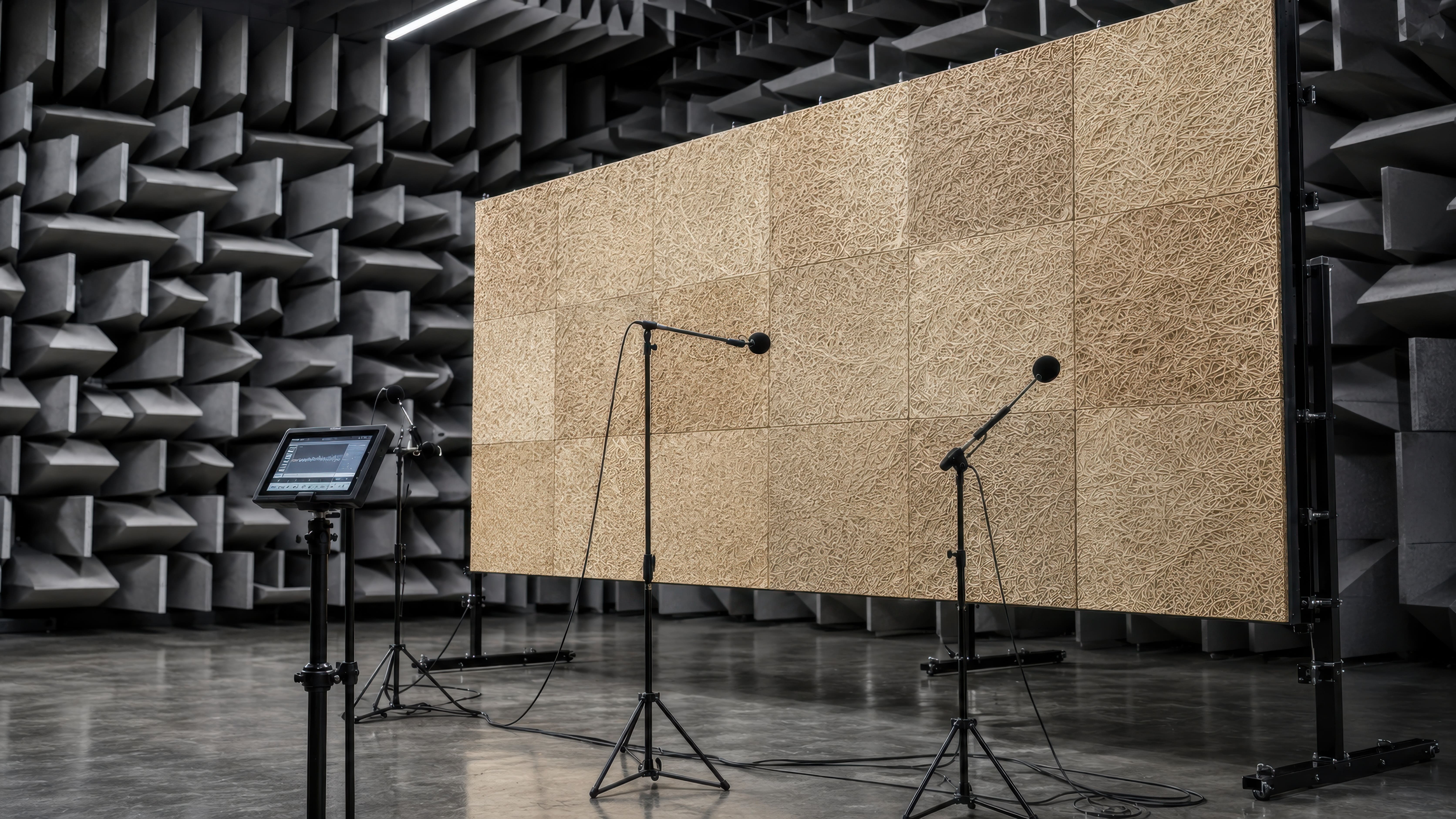 Construction site requiring acoustic assessment