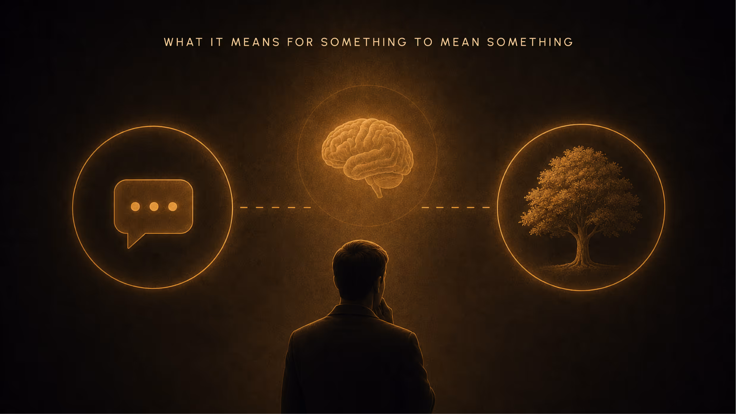 Founder analysing brand symbols and meaning