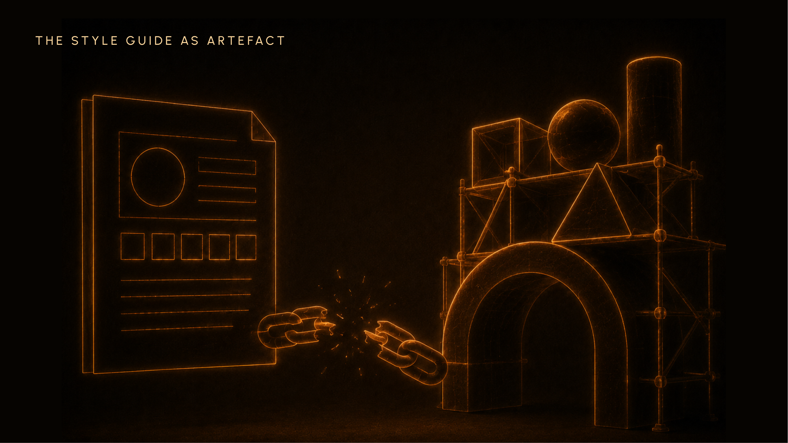 Style guide documenting assets without the logic that sustains brand meaning