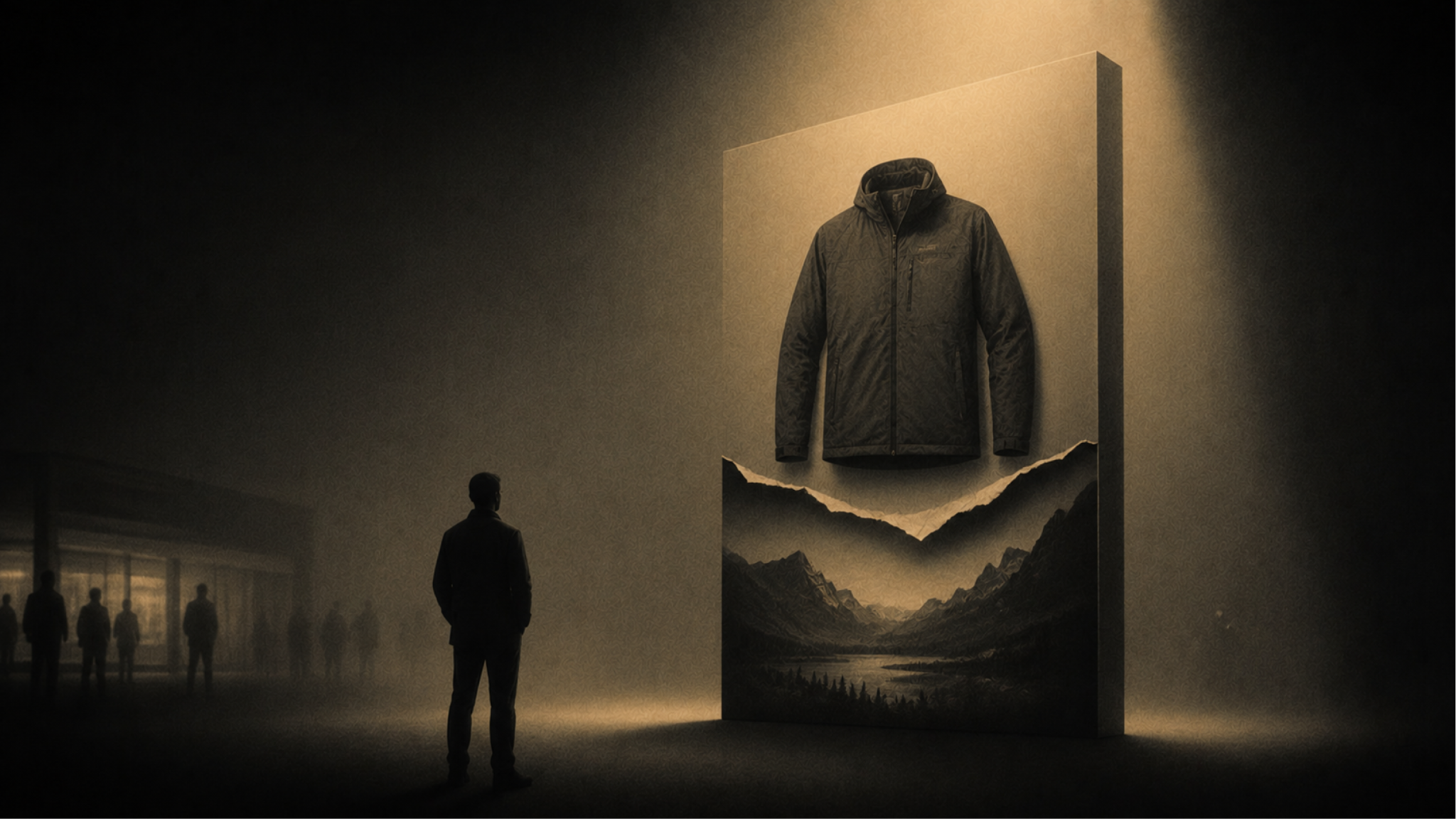 Patagonia’s environmental mission fused with its product, showing how the cause itself becomes the brand’s positioning rather than a supporting message.
