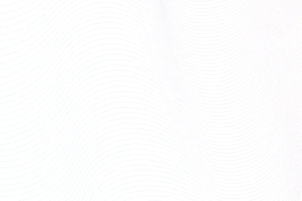 White background with subtle light gray curved contour lines forming a wavy pattern.