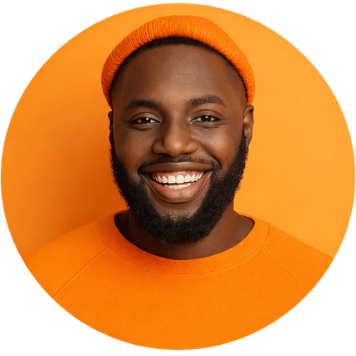 United States flag icon with 50 white stars on blue and 13 red and white stripes.