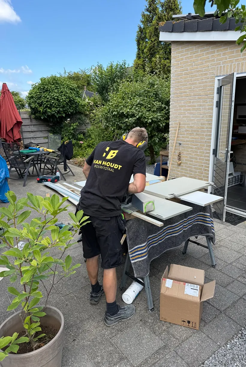 Perry van Houdt, eigenaar van Van Houdt Bouwtotaal